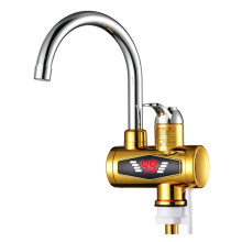 Electric Kitchen Faucet with Instant Hot/Cold Water and LED