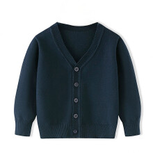 Unisex Toddler V-Neck Knit Cardigan Sweater 2-10 Years