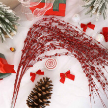 Crystal-Like Christmas Tree Pendants Silver Lollipops Ball