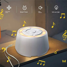 Máquina de Ruído Branco para Bebês USB Recarregável Desligamento Cronometrado Máquina de Dormir Bebê Sono Som Player Temporizador Ruído Player