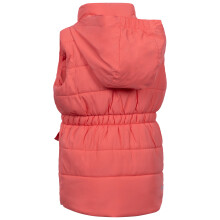 (9 years to 10 years, Soft Orange) Trespass Girls Quilted Casual Gilet - Casster