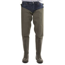 (5 UK, Green) Amblers Safety Unisex Adults Forth Thigh High Safety Fishing Waders