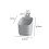 Small Hanging Basket Set Gray 3-Piece Wall-Mounted 1