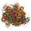 Small Elastic Bands Assorted Colors 1 Set 1.6 x 1.6 x 0.04 1