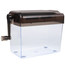 Manual Shredder Grey ABS Wear-Resistant Portable