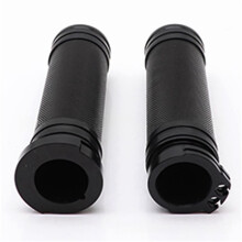 Manoplas de Guidão de 25 mm em Alumínio CNC para Touring Sportster 883 1200 VRSC XL Pretas