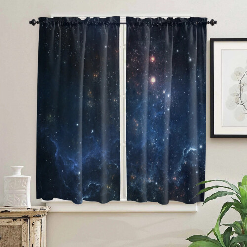 Starry Sky Curtain for Living Room Bedroom Kitchen 2