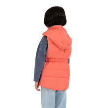 (3 years to 4 years, Soft Orange) Trespass Girls Quilted Casual Gilet - Casster