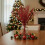 Crystal-Like Christmas Tree Pendants Silver Lollipops Ball 5
