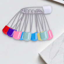 Diaper Pins Plastic Head 40 Pcs Stainless Steel