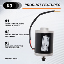 MY6812 12V 120W Brushed Motor Electric Reduction Brush Gear Motor for DIY Electric Scooter Bikes Bicycle Motorcycle