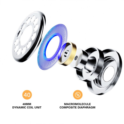 Bluetooth Headset SN81 Foldable Wireless with LED and 2