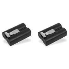 2X Paquete de Batería de Anillo de Timbre, Batería de Iones de Litio de 3,65 V 6040MAh para Timbre de Cámara SM002 Batería Compatible con Anillo