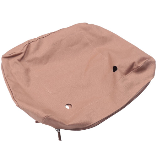 Waterproof Solid Canvas Insert Inner Lining Insert Zipper Pocket for Obag O Bag Handbag Bag Khaki