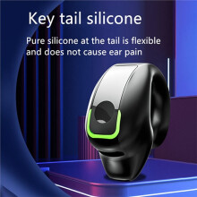 GD28 -Headset mit Ohrclip (Nicht im Ohr), Kabelloses Headset mit Stereoklang, Sport, Fitness, Laufen, Einzelohrhörer B