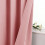 Blackout Kitchen Curtains Pink 86x61 cm Single Panel 3