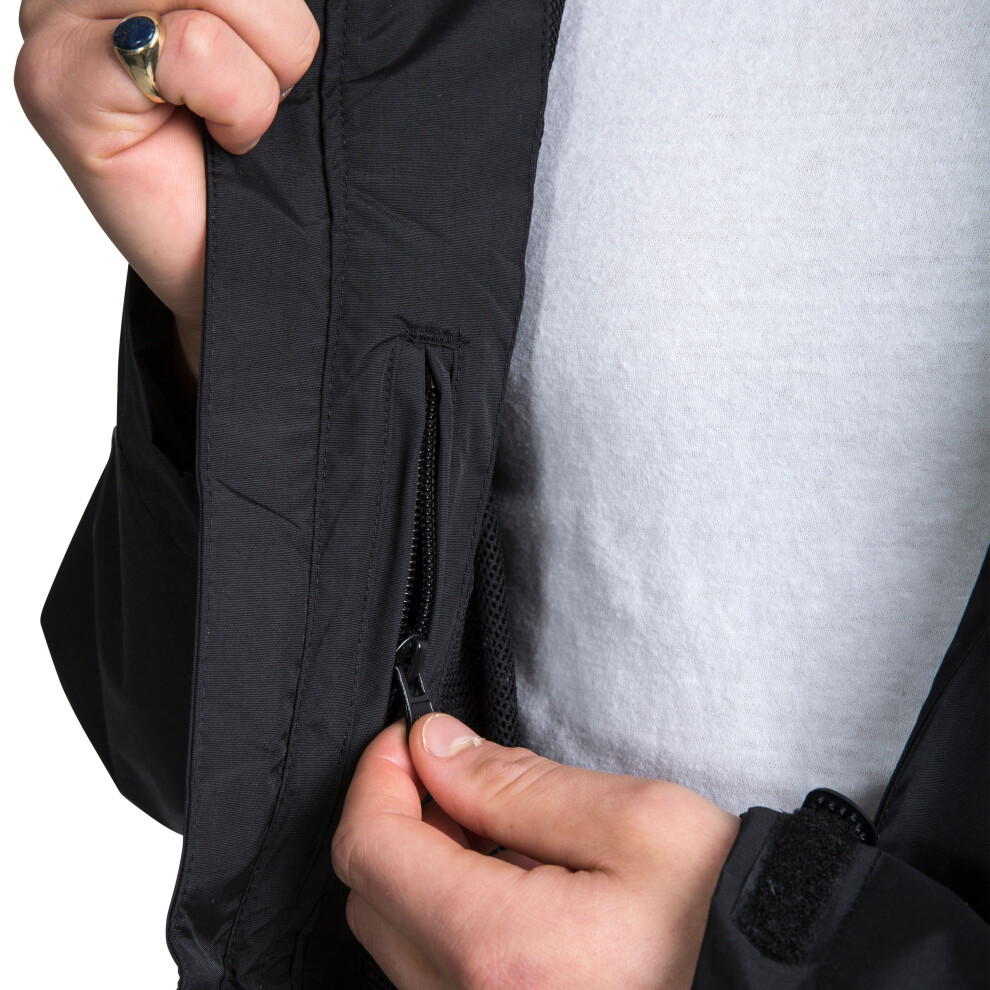 Trespass Men's Waterproof Windproof Jacket Corvo Black Xxxl - Image 2