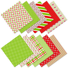 Christmas Pattern Paper Pack Double-Sided Green Red 24