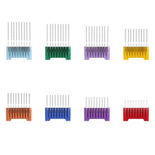 8pcs Stainless Steel Guide Comb Set for Pet Clippers, Compatible with 5in1 Blades