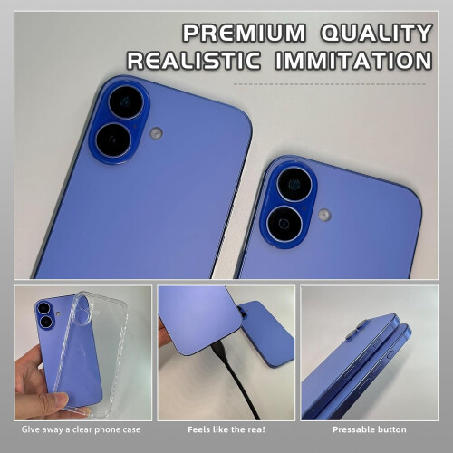 Fake Phone Dummy Prop Black Screen iPhone 16 Pro Max 2