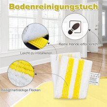 8PCS Steam Cleaner Floor Cloths for SC2 SC3 SC4 SC5 Easyfix CTK10 CTK20 SG4/2 SG4/4 Steam Cleaner Parts