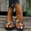 Wioihee Women's Flip Flops Beige Size 9 1