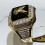Flying Eagle Ring Yellow Gold Plated Men's Band with 6
