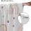 Boho Rainbow Curtains Pink Blue Polka Dot 55x39in 6