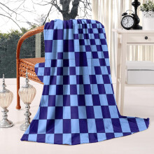 Sage Green Checkered Throw Blanket 50x60 in