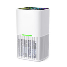 Déshumidificateur avec Réservoir D'Eau pour la Maison, Arrêt Automatique, Lumière LED 7 Couleurs, Déshumidificateurs Silencieux avec Mode Veille
