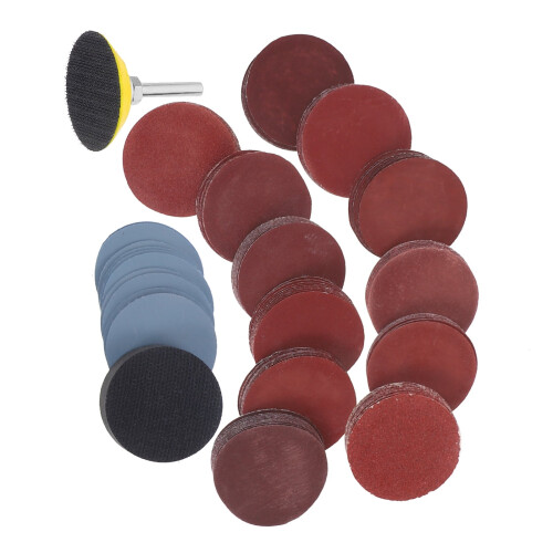 Sanding Disc Backing Pads Iron Assorted Colors 130 Pieces