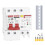 Residual Current Circuit Breaker Dual Pole Type A with 4