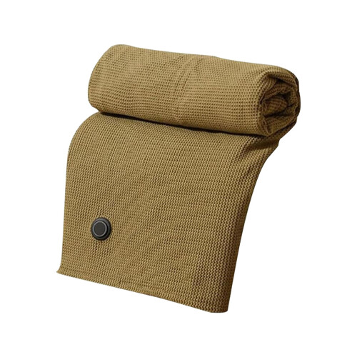 Heated Blanket Shawl Wrap USB Cordless Green 1
