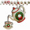 Teapot Ornament Holly Berry Christmas Decor 4