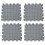 4pcs Knitting Blocking Mats, Needlepoint and Crochet 12.5"X12.5" Grid Boards Knitting Blocking Mats 2