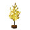 Artificial Christmas Tree with LED Lights Green 21.65 Inch 8