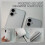 Fake Phone Pro Max16 Display Toy White Black Screen 3