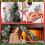 Red Berry and Pine Artificial Holly Stems 12 inch 4