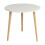 Detachable Round Wooden Side Table 1pc 2