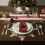 Round Snowflake Placemats Washable Heat Resistant 4 Pack 4