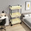 3-Tier Rolling Utility Cart for Kitchen Bathroom Office 3
