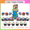 Jools TV Birthday Plates Decorations 12 pcs 3