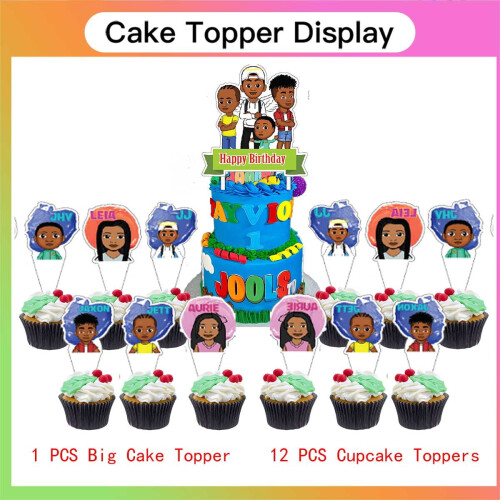 Jools TV Birthday Plates Decorations 12 pcs 2