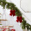 AuroraX Christmas Tree Ornaments Flocked Red Big Bow 12pcs 7