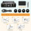 Wireless Solar USB TPMS 4-Wheel Real-Time Monitoring 7