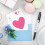Heart Shape Paper Cutouts Assorted Colors 30 Pieces 7
