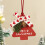 Christmas Tree Paper Gift Tags with Hemp Rope Set 5