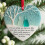 Heart Sea Glass Friendship Ornament Keepsake Decor 5