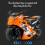 Kids' Pull-Back Toy Motorcycle – Friction Powered, Ages 6