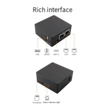 Behuizing van Aluminiumlegering met Koelblok voor Orange Pi R1 LTS-Printplaat, Beschermkap